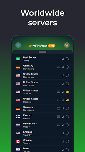 VPNVerse - IP Address Changer Captura de pantalla 2