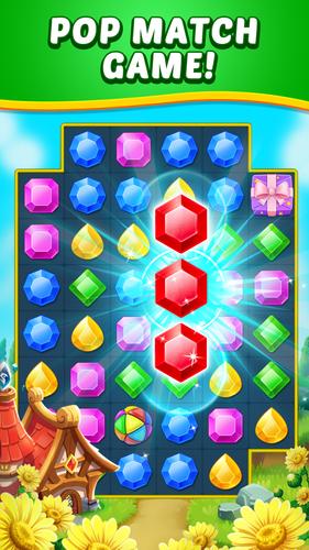 Jewel Hunter: три в ряд игры Скриншот 0