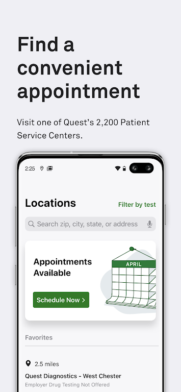 MyQuest for Patients Screenshot 2