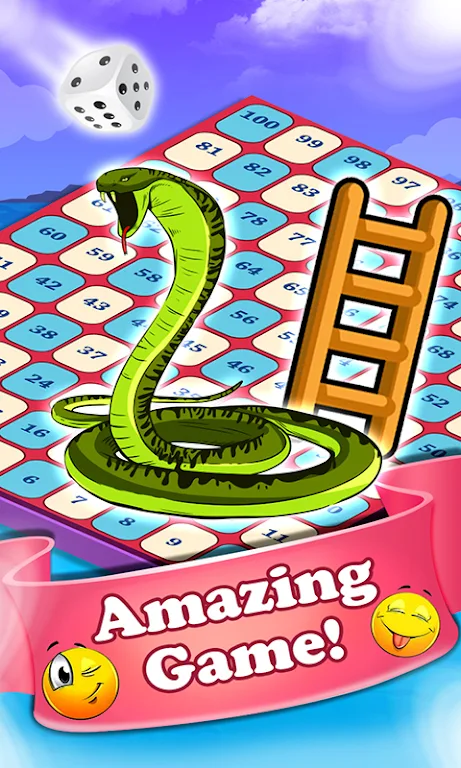 Snakes and Ladders Dice Game स्क्रीनशॉट 3