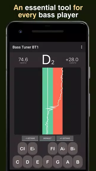 Bass Tuner BT1 Tangkapan skrin 2