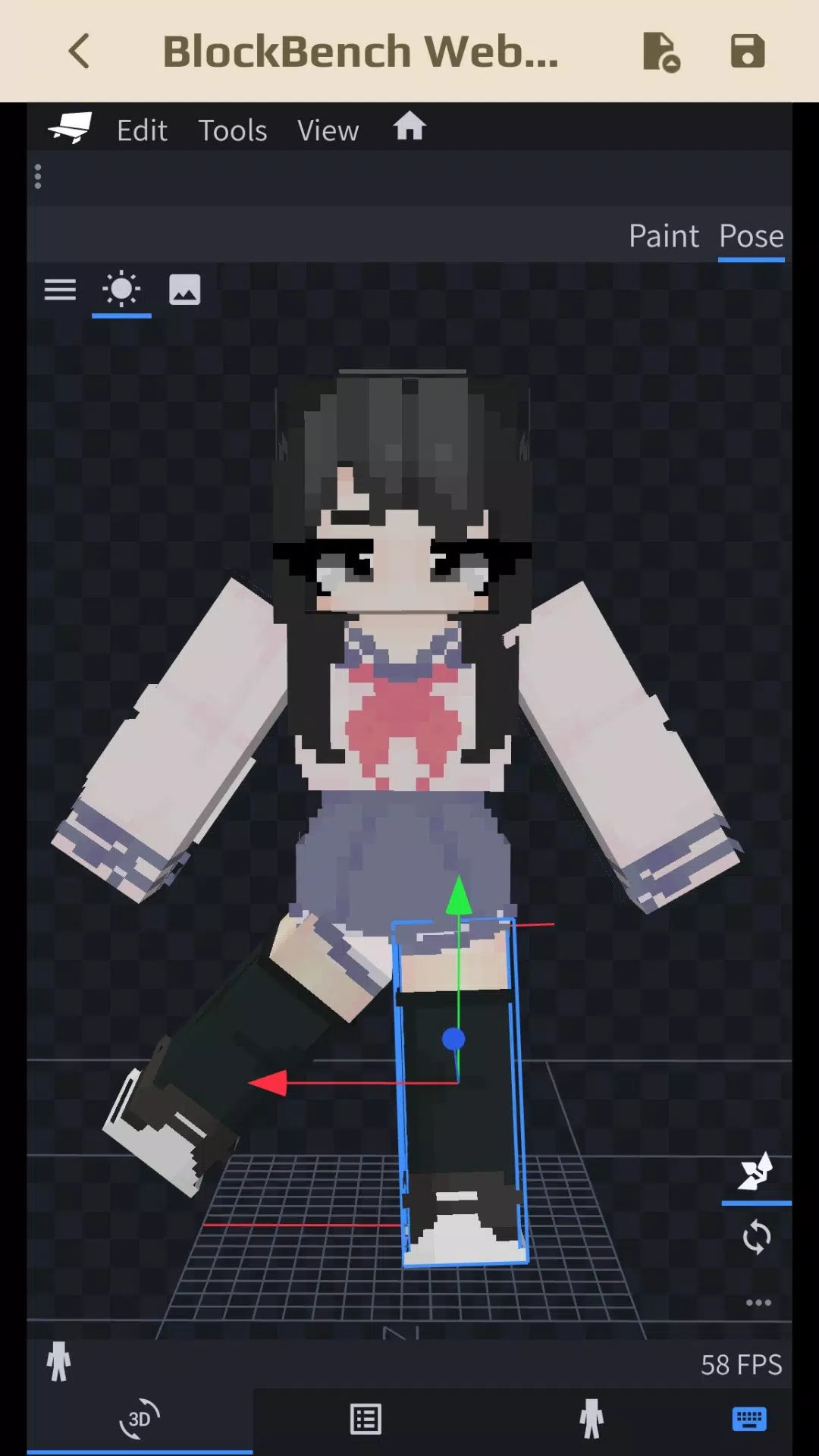 MC Skin Editor for Minecraft Tangkapan skrin 0