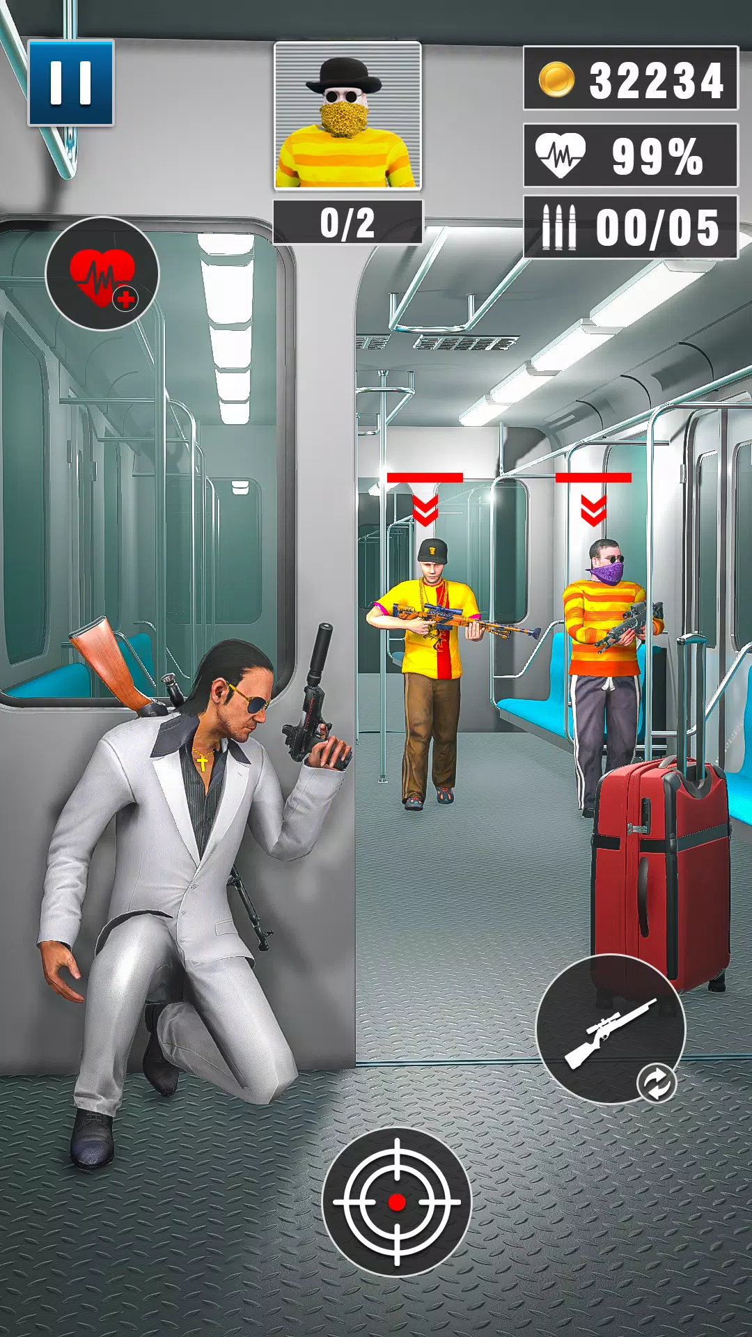 Agent Hunt Shooting Games 3D Screenshot 1