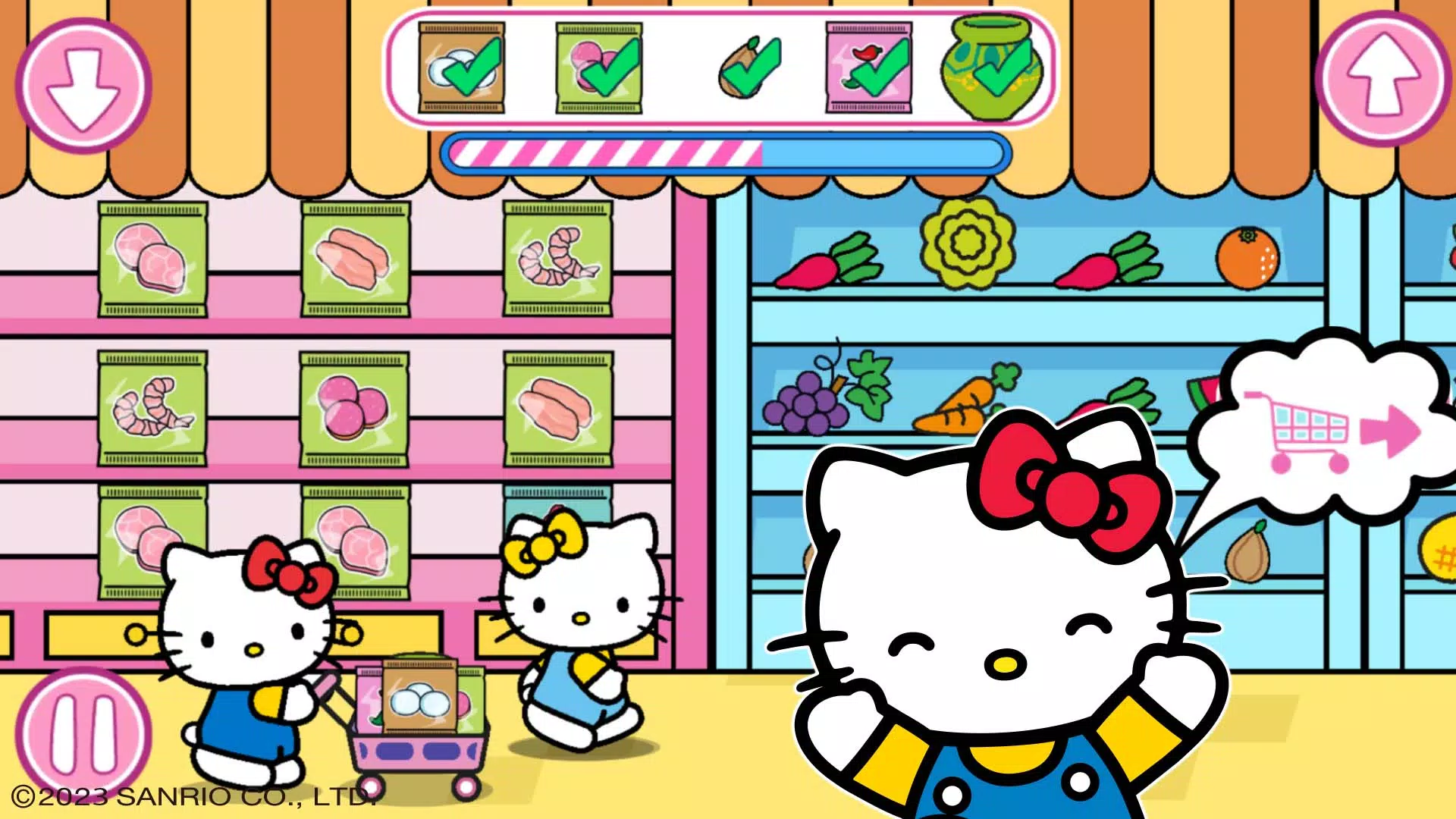 Hello Kitty: Kids Supermarket Screenshot 1