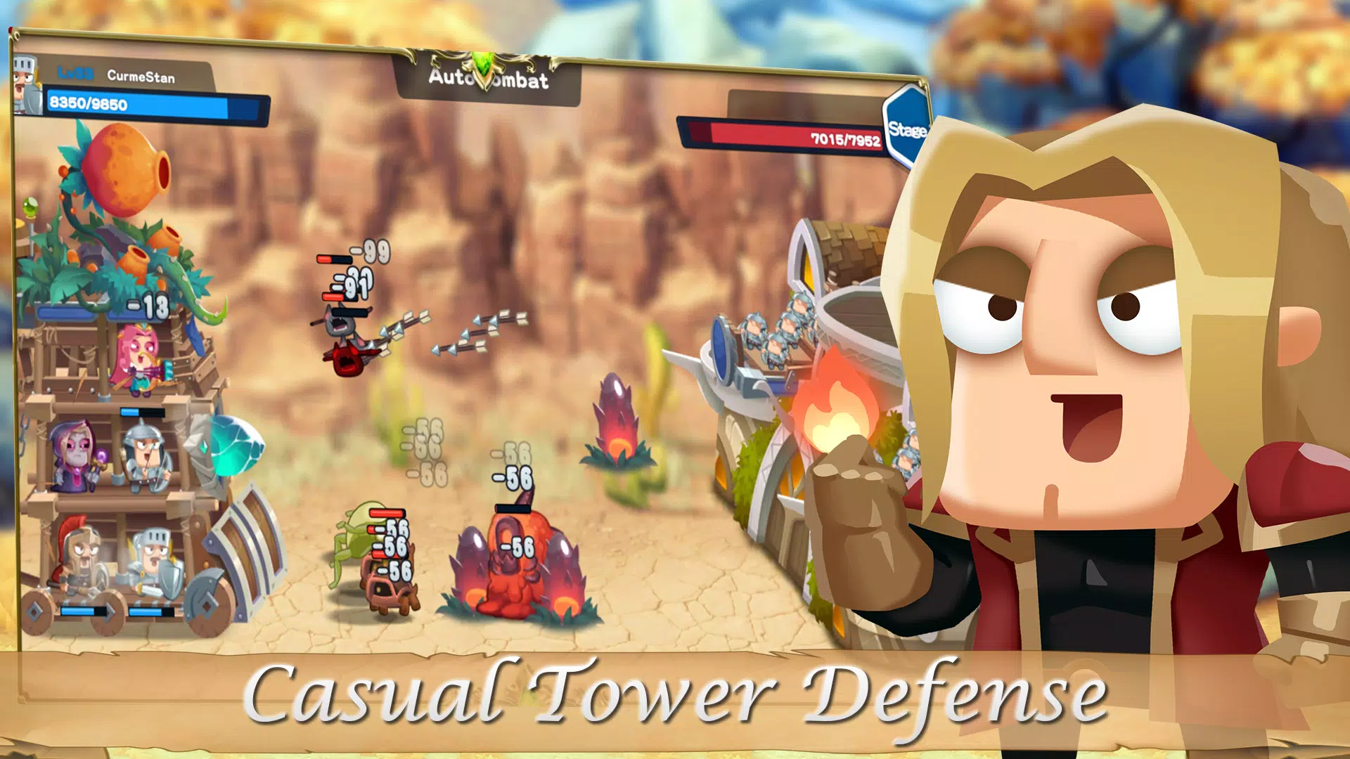 Battle Towers ภาพหน้าจอ 1