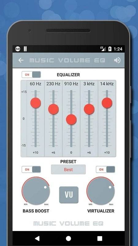 Music Volume EQ - Equalizer Screenshot 1