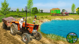 Cargo Tractor Trolley Game 22 Ảnh chụp màn hình 2