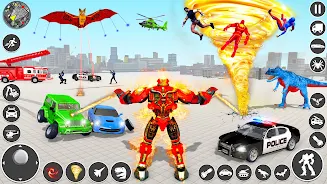 Robot Game Mobil pmk Car Games Captura de pantalla 0