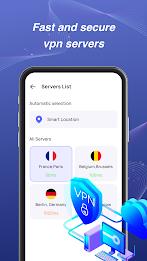 Unicorn VPN - Safe&Fast Proxy Tangkapan skrin 2