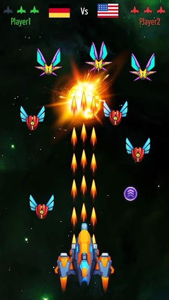 Galaxy Invader: Alien Shooting Mod Tangkapan skrin 3