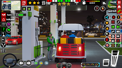 TukTuk Rickshaw Driving Games Captura de tela 1