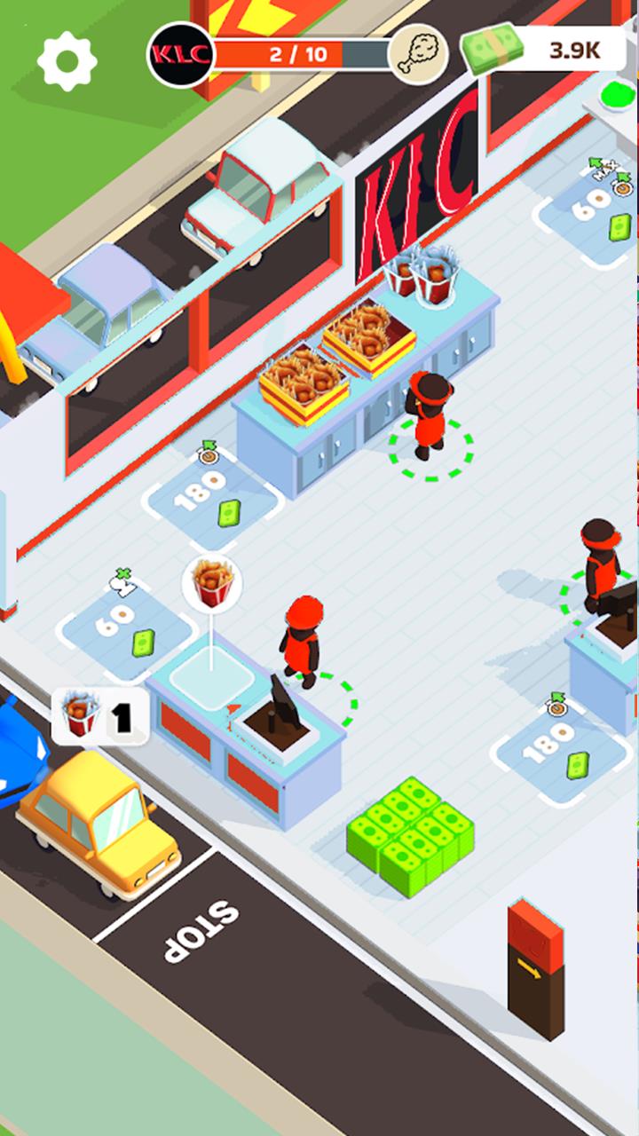 Idle Chicken- Restaurant Games Captura de tela 0