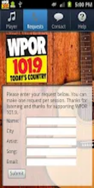 WPOR 101.9 Ảnh chụp màn hình 2