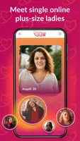 BBW: Chat & Date Curvy Women Schermafbeelding 0