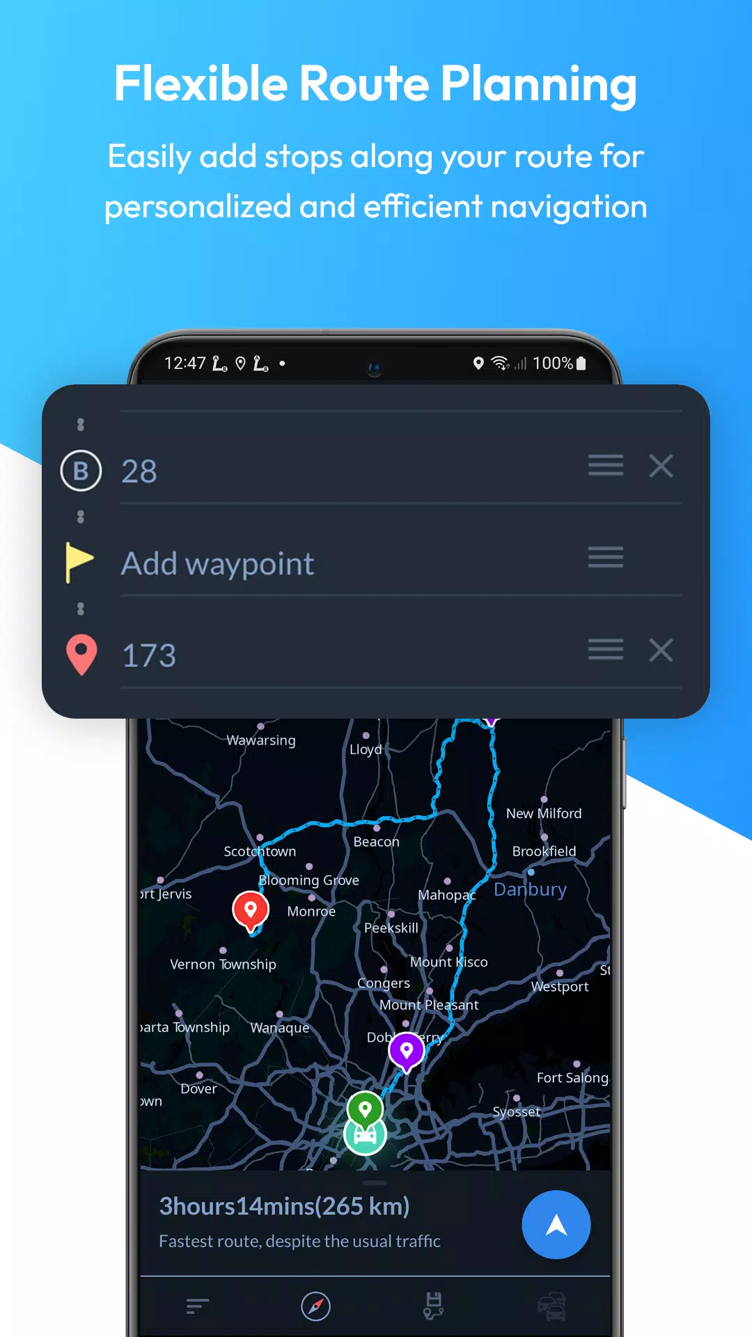 Offline Map Navigation Ảnh chụp màn hình 1