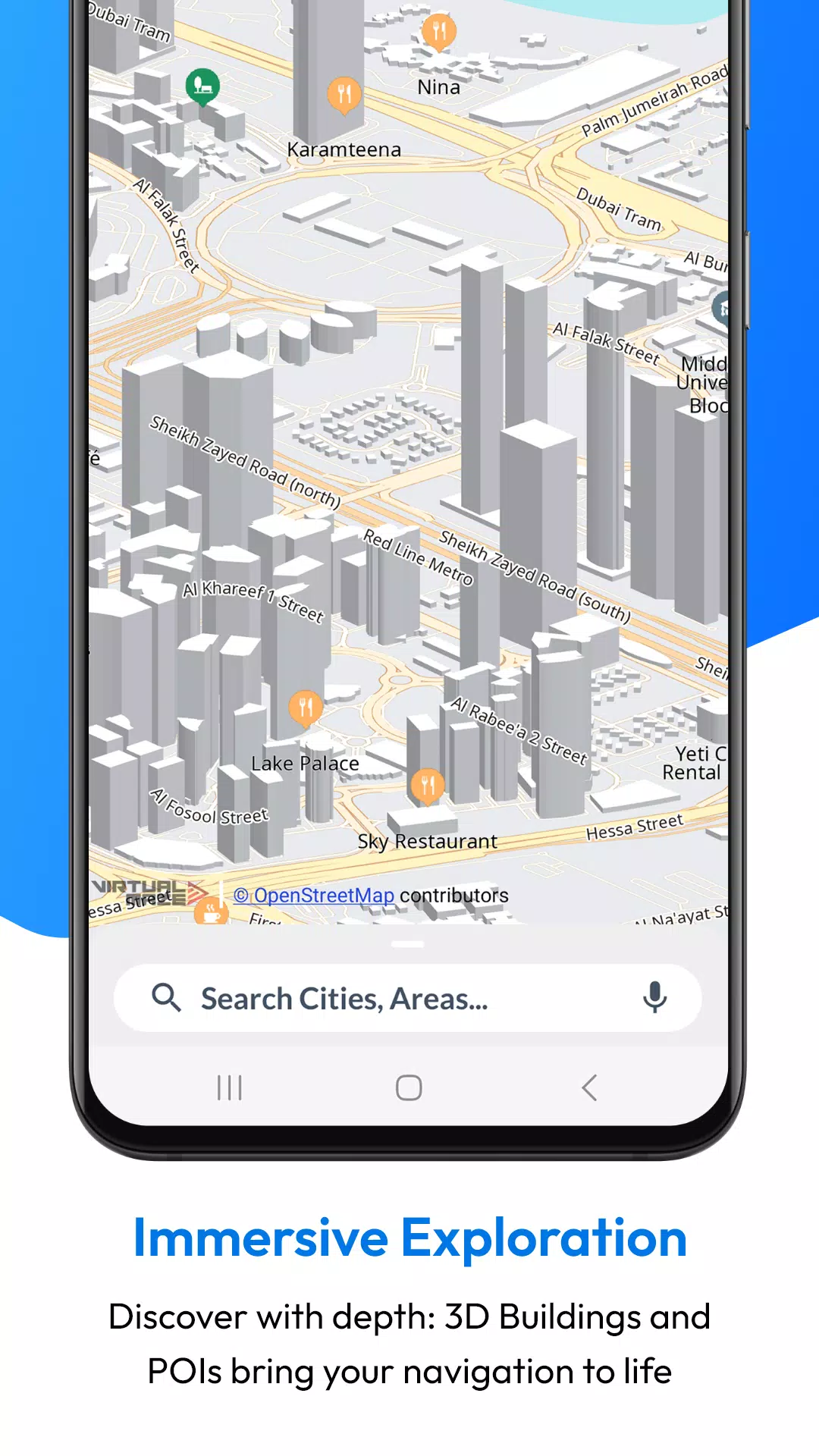 Offline Map Navigation Ảnh chụp màn hình 2