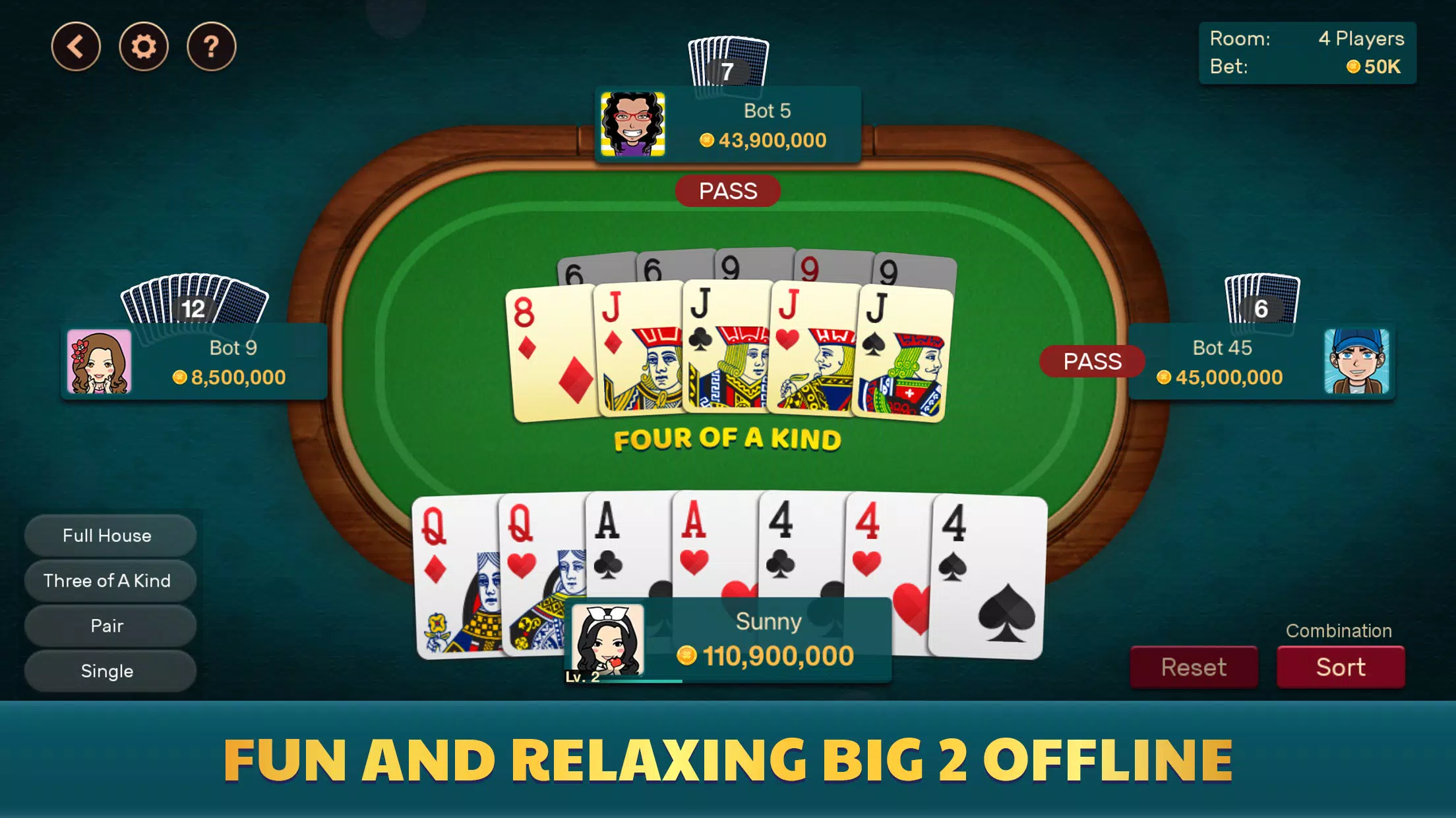 Big 2 Offline 스크린샷 0