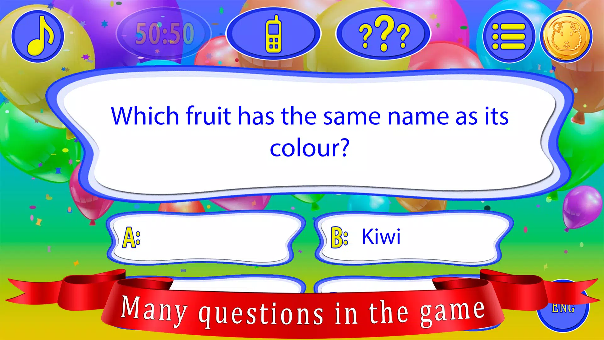 Schermata Kids Quiz Games: Millionaire 3