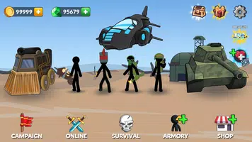 Age of Stickman Battle of Empires 스크린샷 0