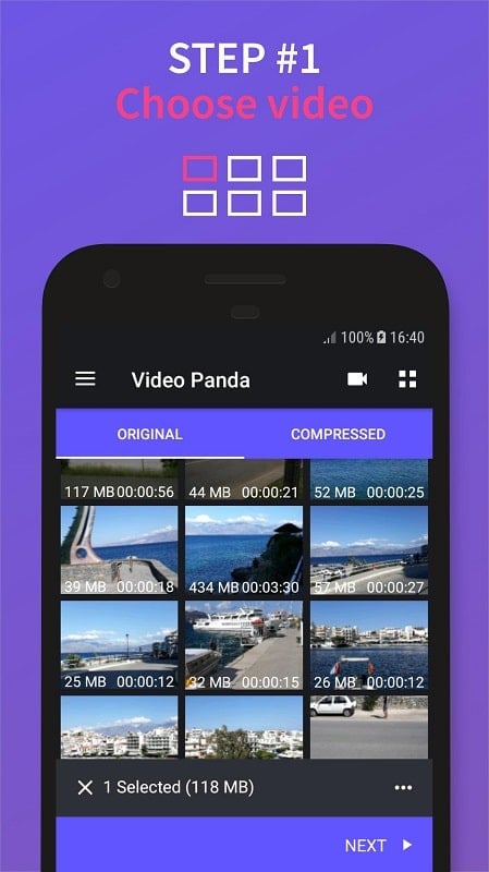 Compresseur Vidéo Panda Films Capture d'écran 2