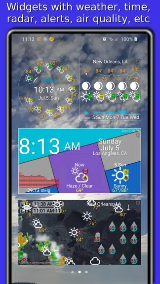 Weather app - eWeather HDF應用截圖第1張