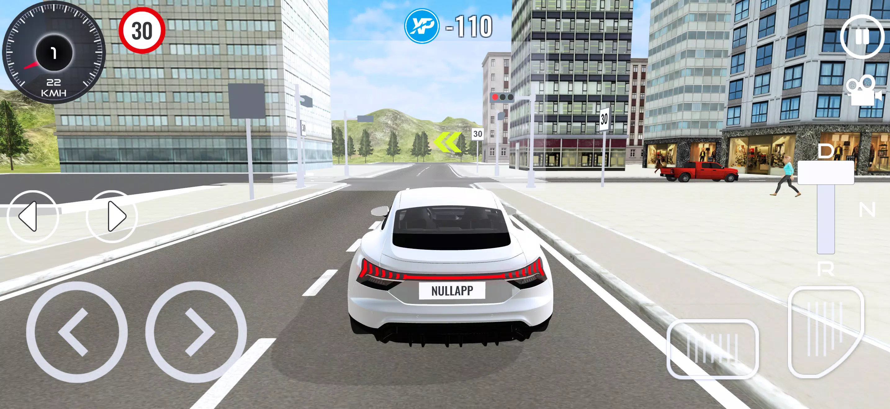 Driving School 3D Schermafbeelding 0