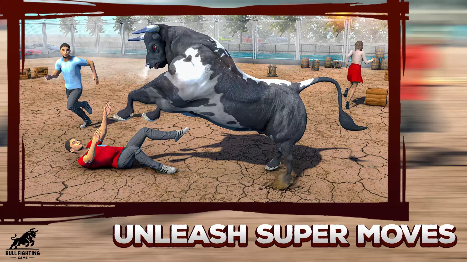 Schermata Bull Fighting Game: Bull Games 2