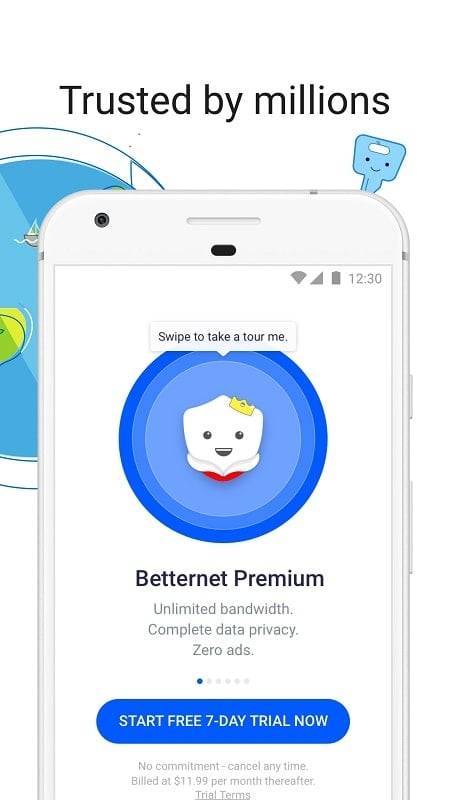 Betternet VPN - Hotspot Proxy應用截圖第2張