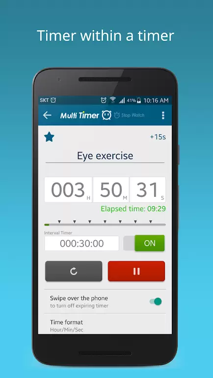 Multi Timer StopWatch 스크린샷 0