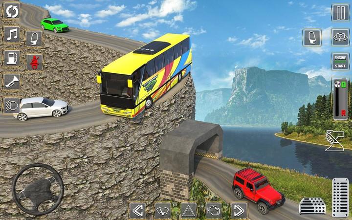 Uphill Offroad Bus Simulator Captura de pantalla 1