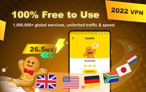 Cookie - Fast & Secure Proxy Ảnh chụp màn hình 0