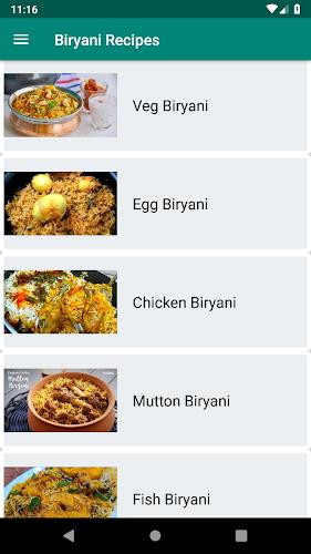 1000+ Biryani Recipes ဖန်သားပြင်ဓာတ်ပုံ 1