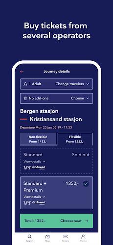 Entur - Journey Planner Zrzut ekranu 3