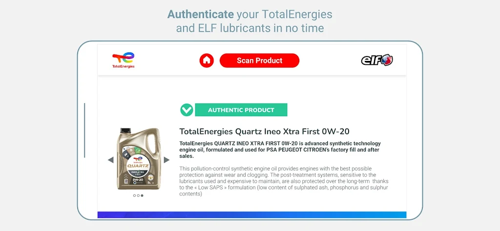 Scan TotalEnergies Ảnh chụp màn hình 3