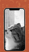 Kitty Cat Pin Lock Screen Captura de tela 3