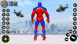 Spider Rescue- Rope Hero games Tangkapan skrin 0