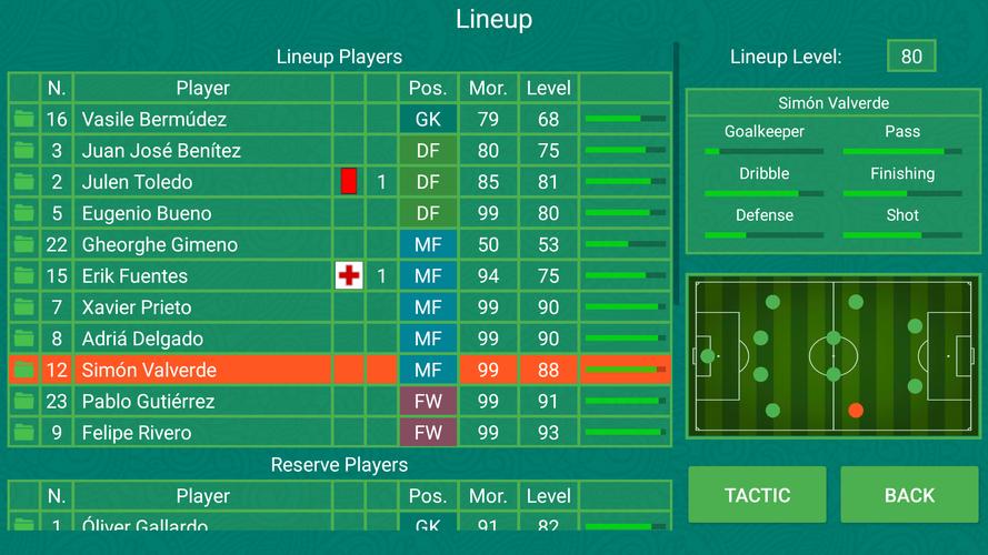Football Team Manager スクリーンショット 0