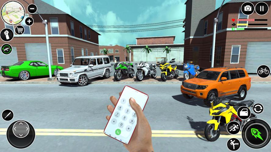 Indian Bike Game 3d Driving 스크린샷 2