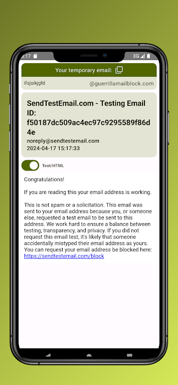 Guerrilla Mail - Temp Mail Screenshot 3