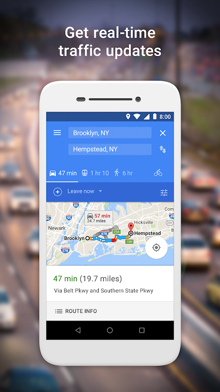 Google Maps Go - ट्रांज़िट आदि स्क्रीनशॉट 1