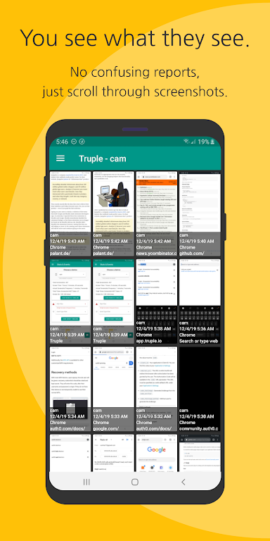 Truple - Online Accountability Schermafbeelding 0