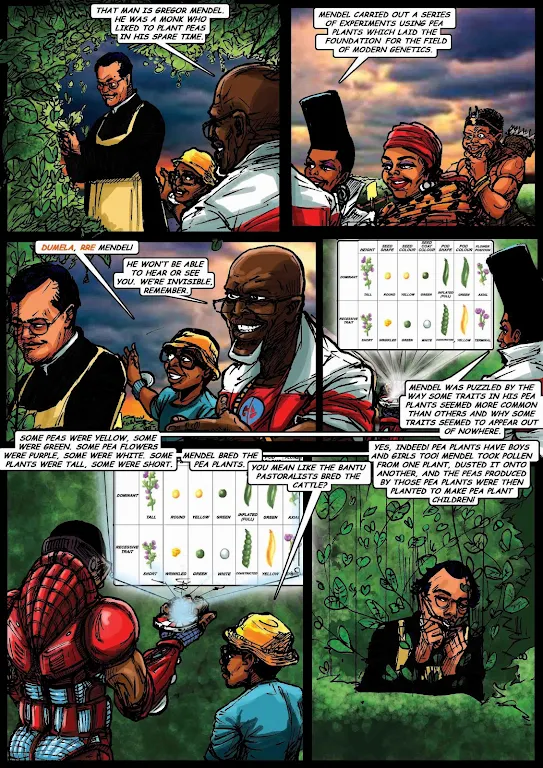 Botswana Baylor Comic Book Setswana Скриншот 0