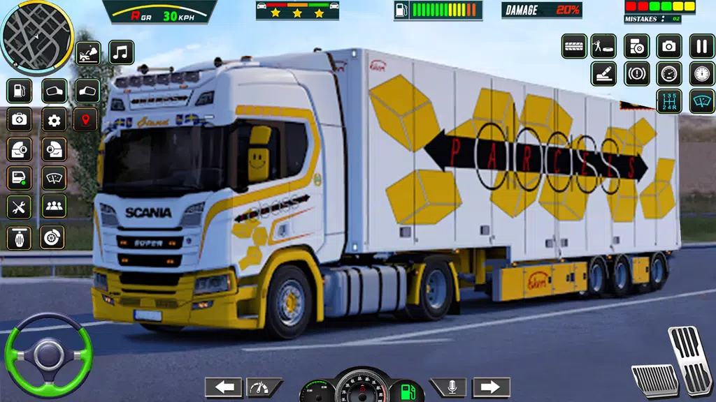 Real City Cargo Truck Driving Screenshot 1