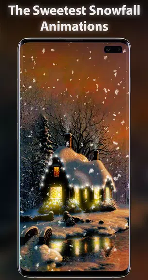 Snow Live Wallpaper Capture d'écran 0