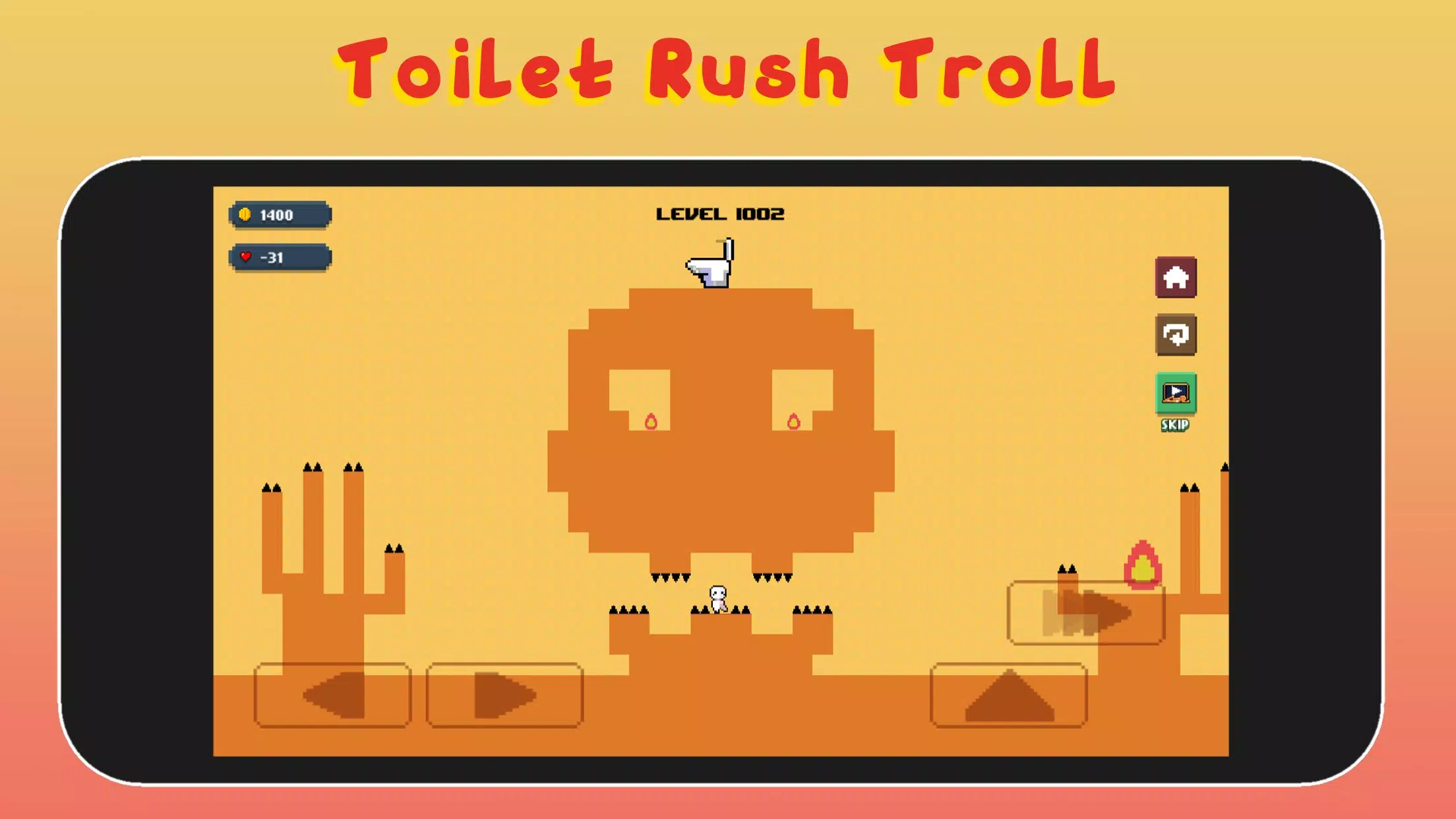 Toilet Rush Troll Zrzut ekranu 1