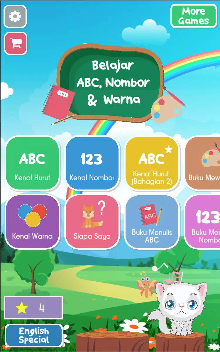 Belajar ABC, Nombor dan Warna Captura de pantalla 3