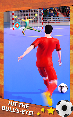 Shoot Goal - Indoor Soccer スクリーンショット 1