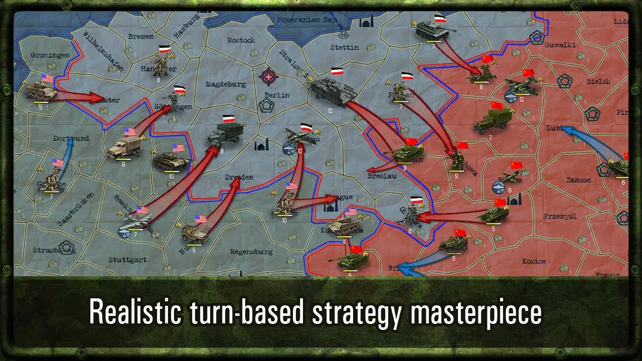 Strategy & Tactics: WW2 Schermafbeelding 0