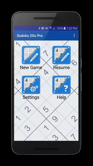 Sudoku 2Go Ảnh chụp màn hình 0