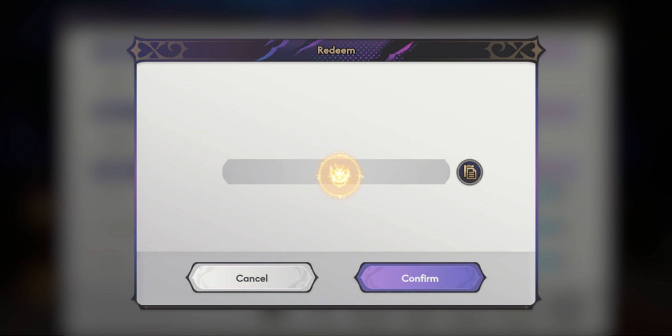 Image: Lord of Nazarick Code Redemption Interface